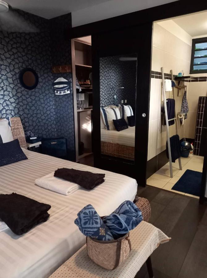 Suite Indigo Jacuzzi Prive Piscine Vue Mer Acces Cuisine Laverie Saint Pierre Exterior foto